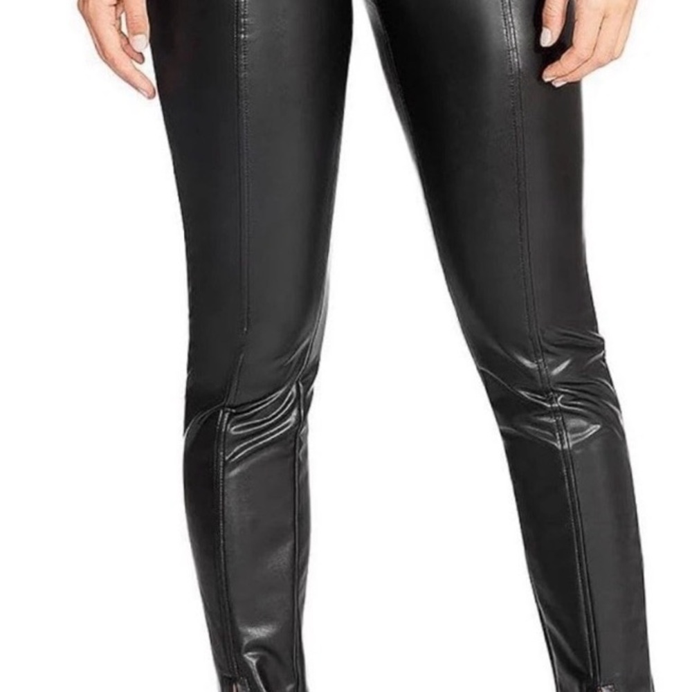 Steve Madden Women’s Black Leather Leggings New Size Small - Picture 6 of 6
